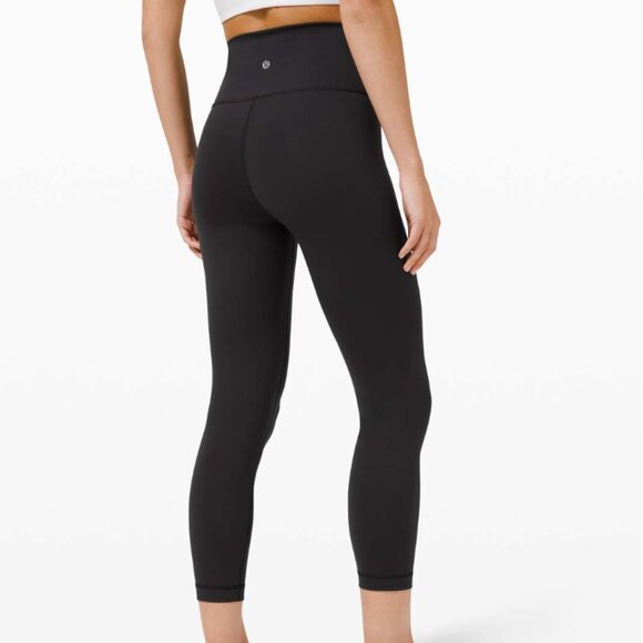 Lululemon Wunder Train High-Rise Crop 23" Black - Picture 2 of 11